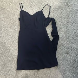 Altard state navy satin dress!!!